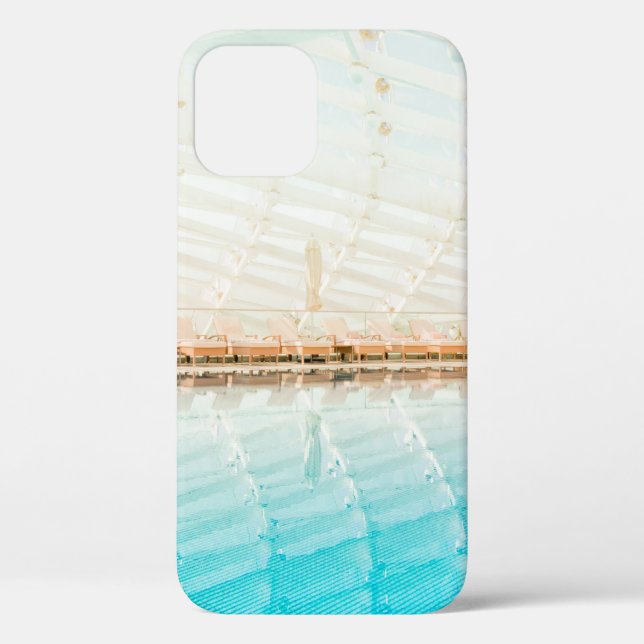 COQUES Case-Mate iPhone PHOTOGRAPHIE ARCHITECTURALE D'UNE PISCINE INTÉRIEU (Verso)