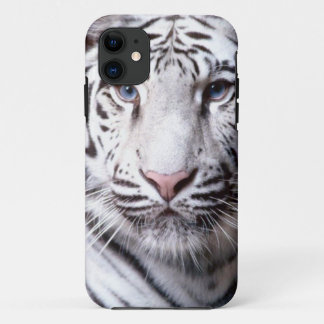 Coque Case-Mate Pour iPhone Photographie blanche de tigre de Bengale