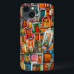 Coque Case-Mate iPhone Photographie d'art moderne unique de portes Vintag<br><div class="desc">Ce design unique et moderne présente un collage d'images photographiques de portes prises dans différentes parties du monde, dont l'Europe et le nord-est et le sud des États-Unis. Il s'agit d'un grand cadeau pour le ménage, ou pour la personne qui aime les portes ou les voyages internationaux. Photographies des portes...</div>