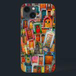 Coque Case-Mate iPhone Photographie d'art moderne unique de portes Vintag<br><div class="desc">Ce design unique et moderne présente un collage d'images photographiques de portes prises dans différentes parties du monde, dont l'Europe et le nord-est et le sud des États-Unis. Il s'agit d'un grand cadeau pour le ménage, ou pour la personne qui aime les portes ou les voyages internationaux. Photographies des portes...</div>