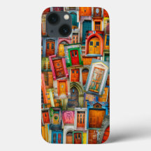 Photographie d'art moderne unique de portes Vintag