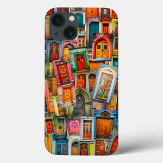 Coque Case-Mate iPhone Photographie d'art moderne unique de portes Vintag
