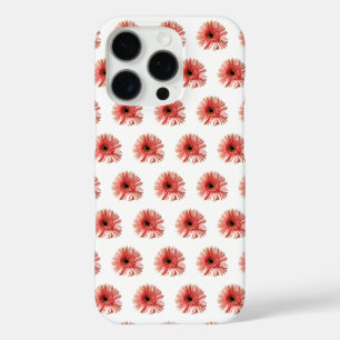 Coque iPhone 16 Pro Photographie de gerbera rose frais