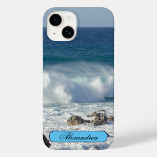 Coque Case-Mate iPhone Photographie De Plage, Vagues À Maui