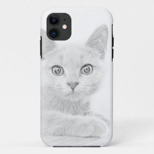 Etui iPhone Case-Mate Photographie de portrait de chaton SUPER MIGNON