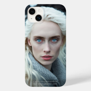 Coque Case-Mate iPhone Photographie de portrait de femme islandaise
