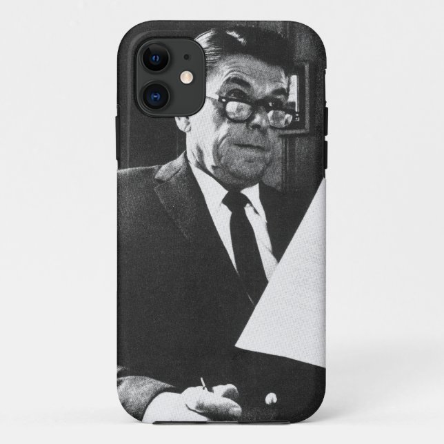 Coques Case-Mate iPhone Photographie de Ronald Reagan (Dos)
