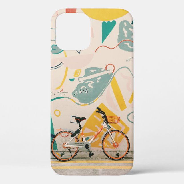 COQUES Case-Mate iPhone PHOTOGRAPHIE D'ORANGE ET DE VÉLO BLANC (Verso)