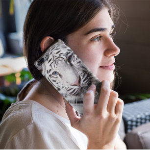 Case-Mate iPhone Case Photographie du tigre du Bengale blanc Ajouter un