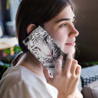 Case-Mate iPhone Case Photographie du tigre du Bengale blanc Ajouter un 