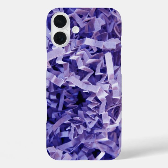 Coques Case-Mate iPhone Photographie en papier broyé crêpé violet (Verso)