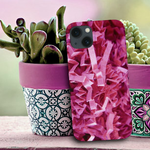 Etui iPhone Case-Mate Photographie en papier broyé rose Abstraite