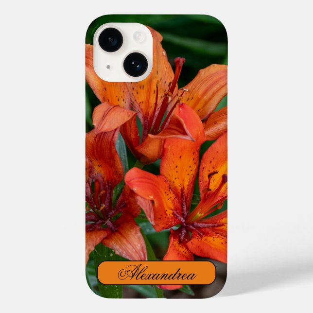 Coques Case-Mate iPhone Photographie florale, Canadian Daylily (Verso)