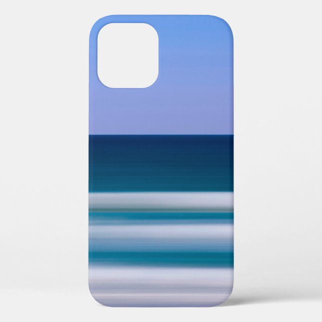 Coques Case-Mate iPhone photographie numérique intentionnelle flou bleu sa (Verso)