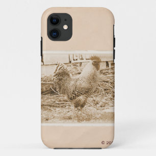 Coques Pour iPhone Photographie vintage de coq de style