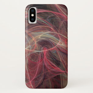 Case-Mate iPhone Case PHOTON FROID rose gris fractal Vagues