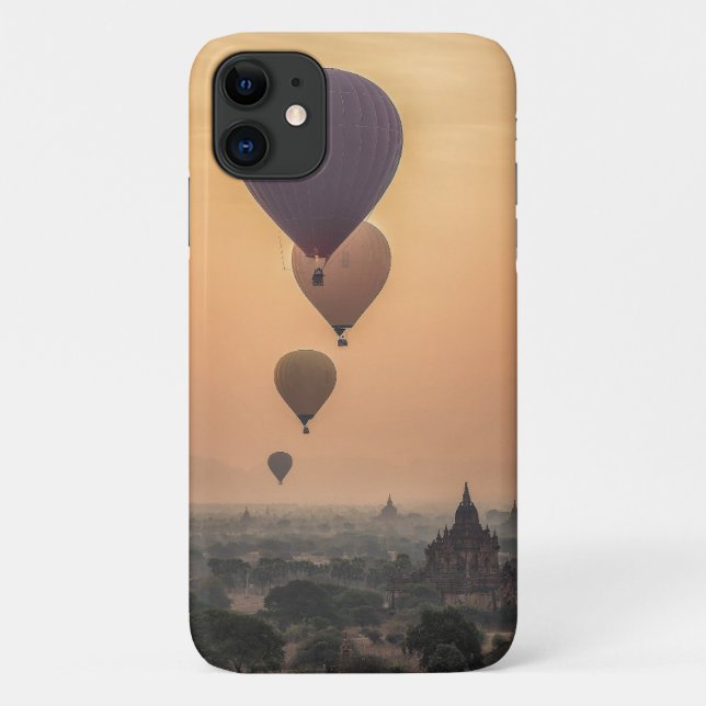 Coques Case-Mate iPhone Photos de Ballons à Air Chaud en Birmanie (Dos)