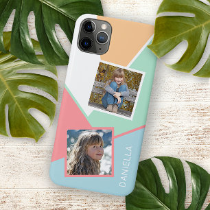 Case-Mate iPhone Case Photos de famille personnalisées sur un motif de m