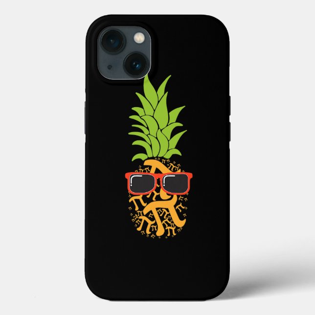 Coques Case-Mate iPhone Pi Day Pi Neapple Ananas drôle Maths Enfants Fille (Verso)