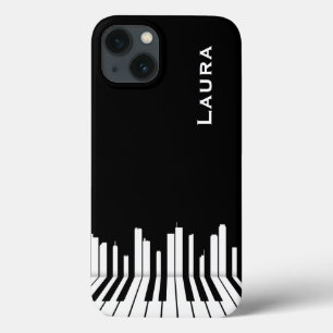 Case-Mate iPhone Case Piano Music City Clavier Noir Et Blanc Nom