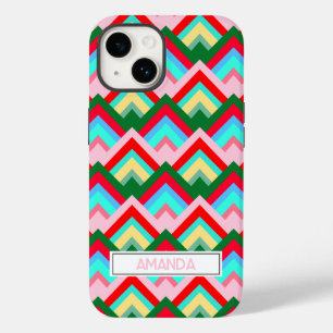 Coque Case-Mate iPhone Pic de montagne diamant coloré personnalisé