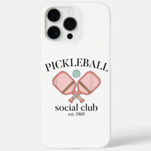 Coque iPhone 16 Pro Max Pickle Ball Social Club EST 1965 Hommes Femmes
