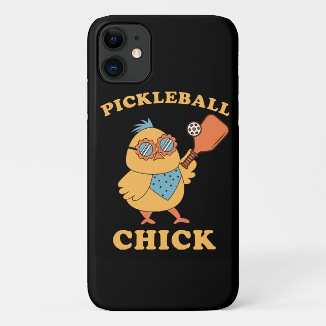 Coques Case-Mate iPhone Pickleball Chick - rétro (Dos)