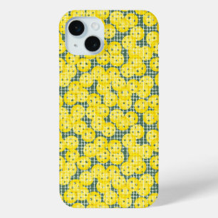 Coque Case-Mate iPhone Pickleball est la vie - Jaune sur Vert