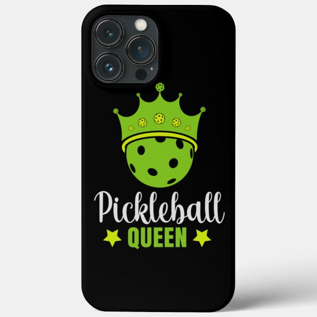 Coques Case-Mate iPhone Pickleball Queen Funny Pickball Ball Queen (Verso)