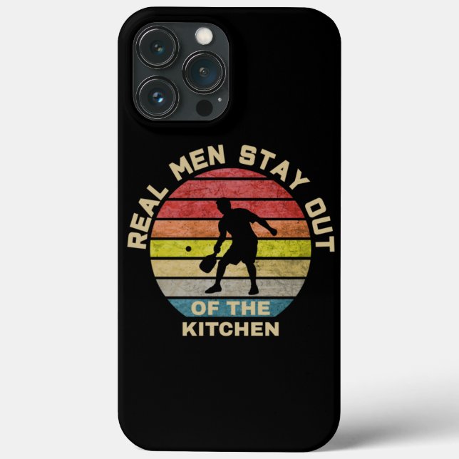 Coques Case-Mate iPhone Pickleball Rétro Vintage Drôle (Verso)