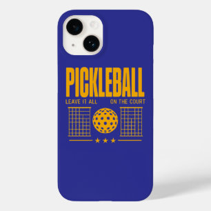 Coque Case-Mate iPhone Pickleball Spirit - Laissez Tout Sur La Cour