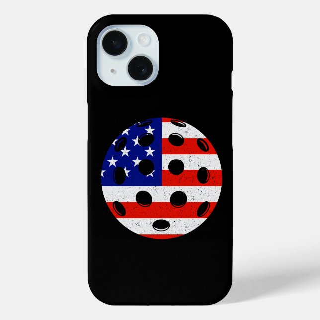 Coques Case-Mate iPhone Pickleball USA - Pickleball (Verso)