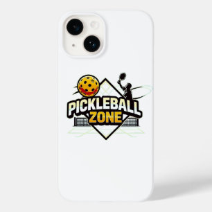 Coque Case-Mate iPhone Pickleball Zone - Parfait pour les joueurs passion