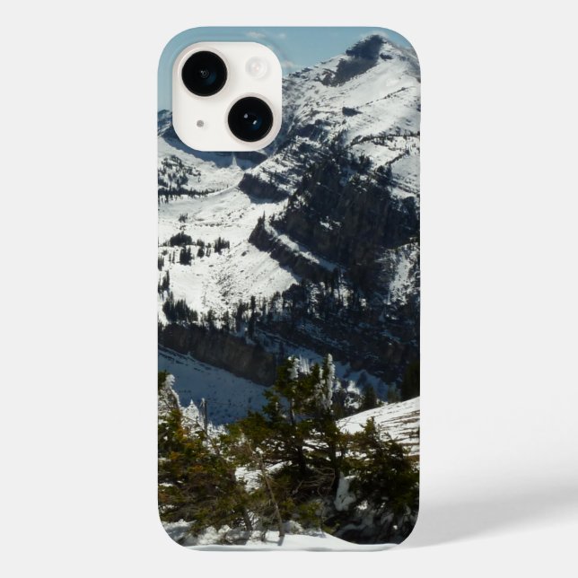 Coques Case-Mate iPhone Pics neigeux du Grand Teton (Verso)