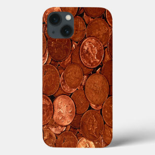 Coques Pour iPhone Pièces de monnaie en cuivre