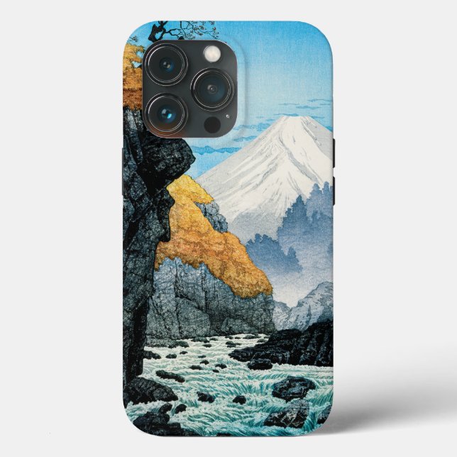 Coques Case-Mate iPhone Pied du mont Ashitaka (1932) par Hiroaki Takahashi (Verso)