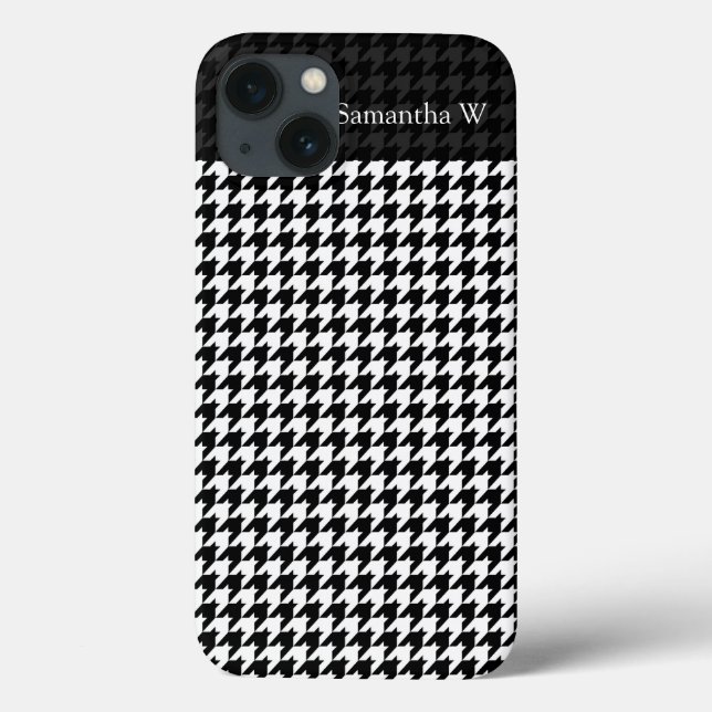 Coques Case-Mate iPhone Pied noir/blanc Styliste (Verso)