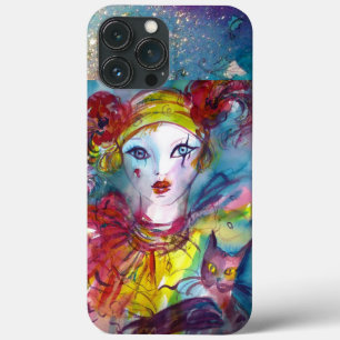 Etui iPhone Case-Mate PIERO AVEC CAT / Carnaval vénitien