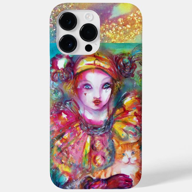 Coques Case-Mate iPhone PIERO AVEC CAT / Masques vénitiens (Verso)