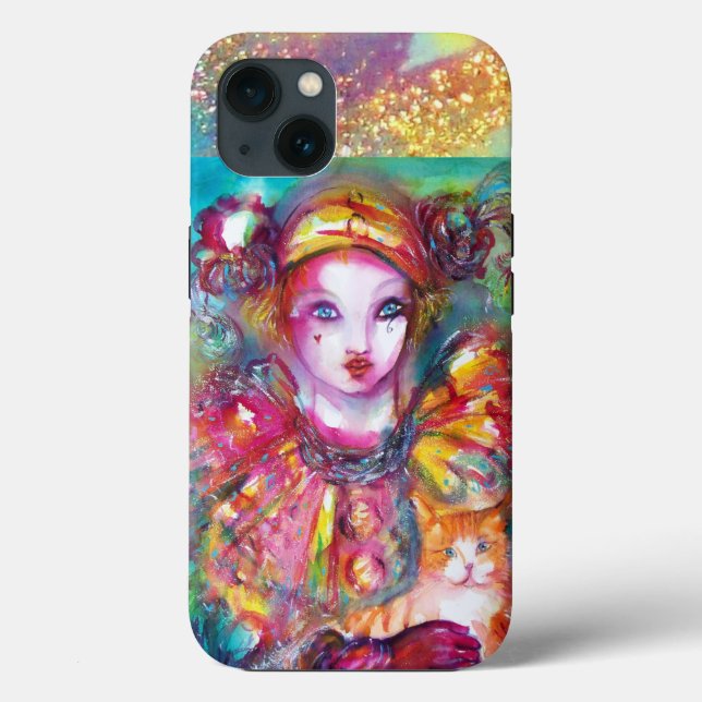 Coques Case-Mate iPhone PIERO AVEC CAT / Masques vénitiens (Verso)