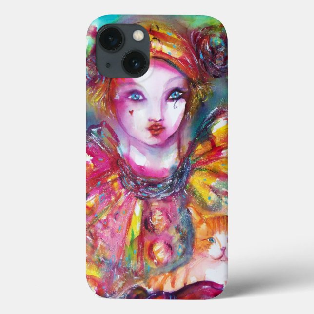 Coques Case-Mate iPhone PIERO AVEC CAT / Masques vénitiens (Verso)