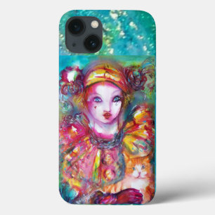 iPhone 13 Case PIERO AVEC CAT masques vénitiens