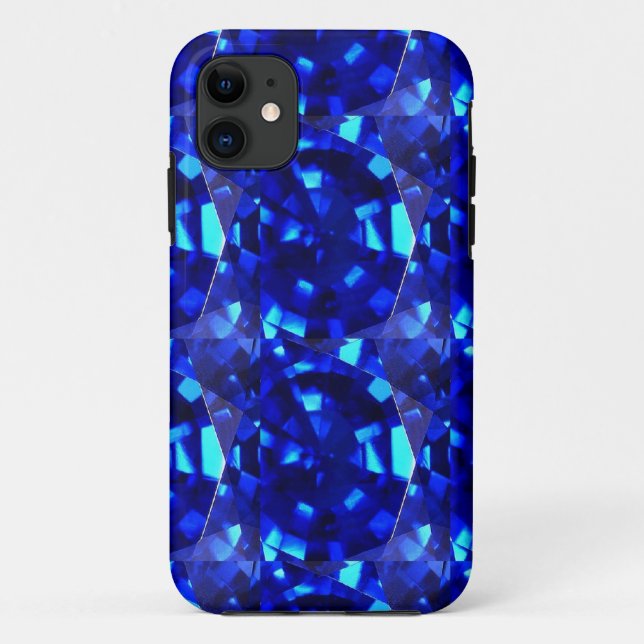 Coques Case-Mate iPhone pierre bleue (Dos)