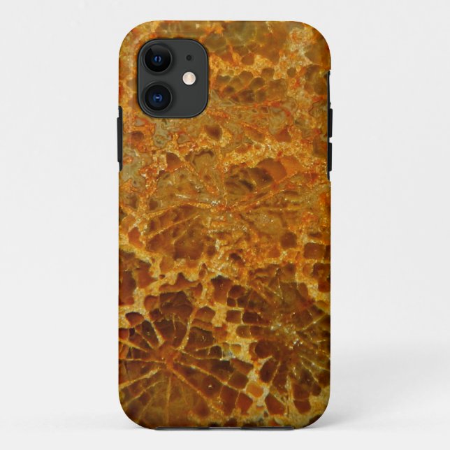 Coques Case-Mate iPhone Pierre gemme naturelle de corail fossilisée de (Dos)