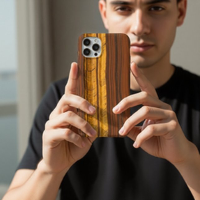 Coques Case-Mate iPhone Pierre précieuse Œil de Tigre (Créateur téléchargé)