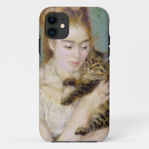 Etui iPhone Case-Mate Pierre une femme de Renoir   avec un chat