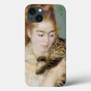 Coque Case-Mate iPhone Pierre une femme de Renoir avec un chat