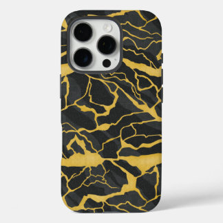 Coque iPhone 16 Pro pierre veinée abstraite