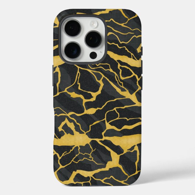Coques Case-Mate iPhone pierre veinée abstraite (Verso)
