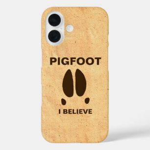 Coque Pour iPhone 16 Pigfoot - Je crois
